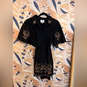 Mable Embroidered Devin Dress